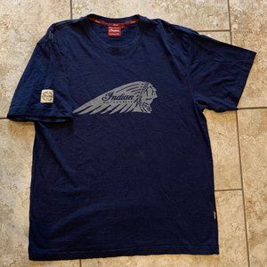 Indian Motorcycle Men's Slate blue T-shirt size L
